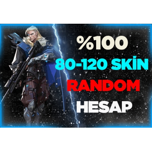  ⭐KALİTELİ100 80-120 SKİN GARANTİ RANDOM⭐